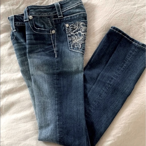 ❤️Sold❤️ Miss Me Jeans Size 25 - Picture 1 of 5